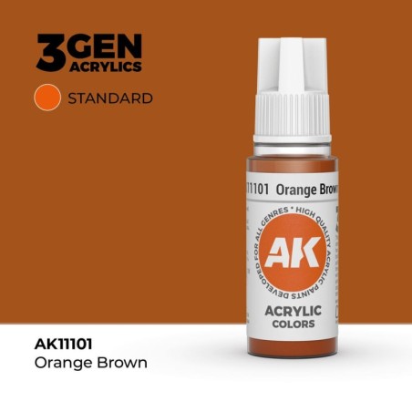 AK - Peinture 3gen : Orange Brown - 17 ml