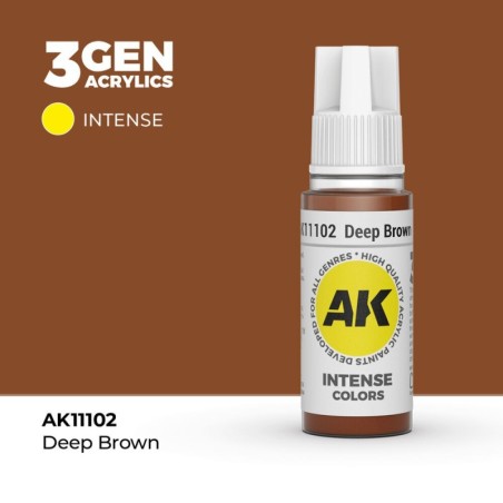 AK - Peinture 3gen : Deep Brown - 17 ml