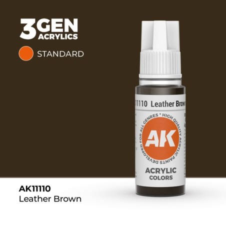 AK - Peinture 3gen : Leather Brown - 17 ml