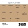  AK - Peinture 3gen : Light Earth - 17 ml