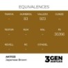  AK - Peinture 3gen : Japanese Brown - 17 ml