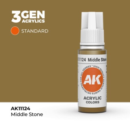 AK - Peinture 3gen : Middle Stone - 17 ml