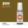 AK - Peinture 3gen : Green - Brown - 17 ml