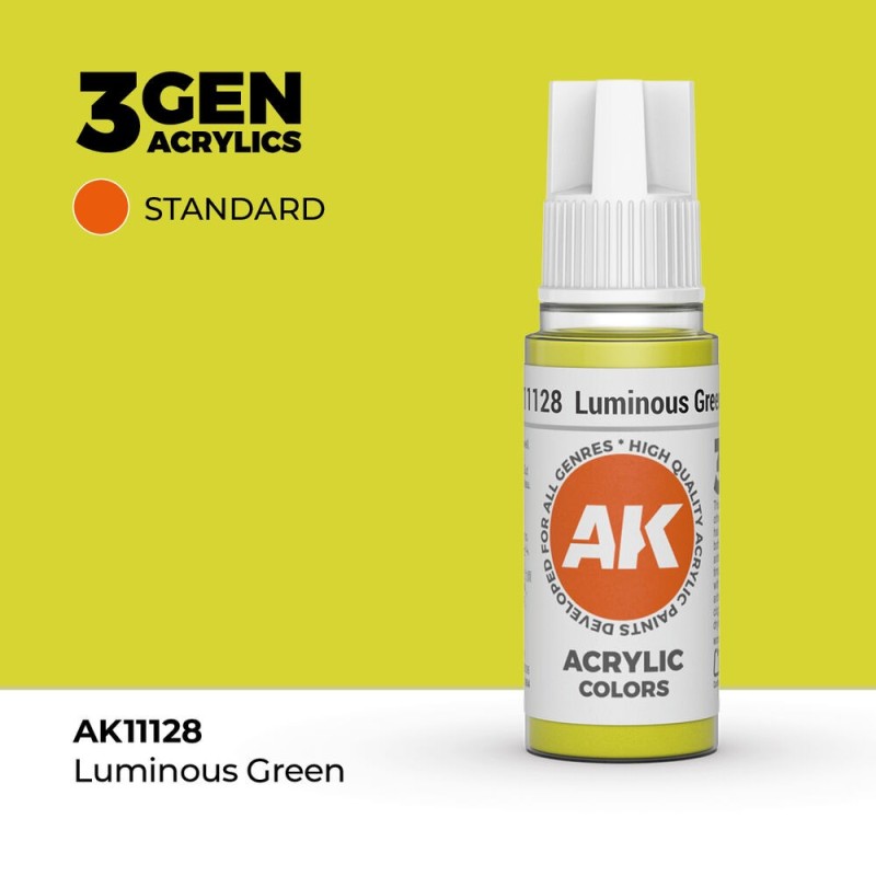 AK - Peinture 3gen : Luminous Green - 17 ml