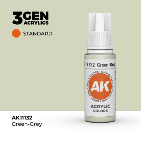 AK - Peinture 3gen : Green - Grey - 17 ml