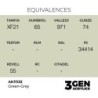  AK - Peinture 3gen : Green - Grey - 17 ml