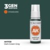 AK - Peinture 3gen : Dark Green - Grey - 17 ml