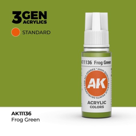 AK - Peinture 3gen : Frog Green - 17 ml