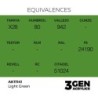  AK - Peinture 3gen : Light Green - 17 ml