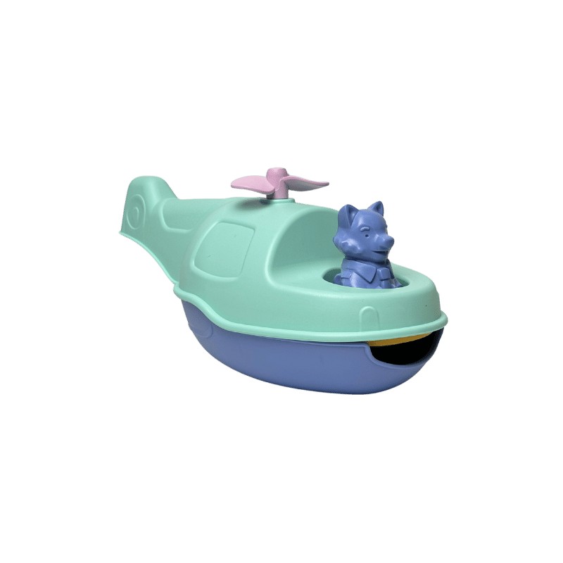 Le Jouet Simple - Jouet de bain & plage : L'Hélicoptère - Made in France