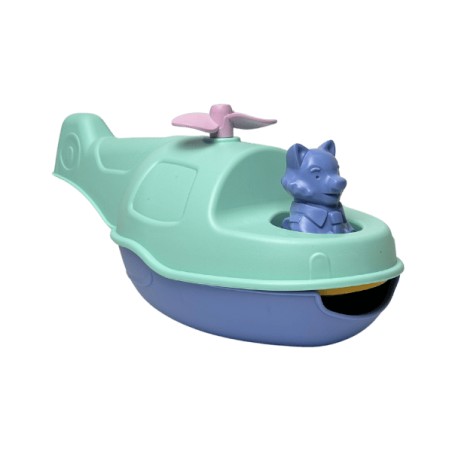 Le Jouet Simple - Jouet de bain & plage : L'Hélicoptère - Made in France