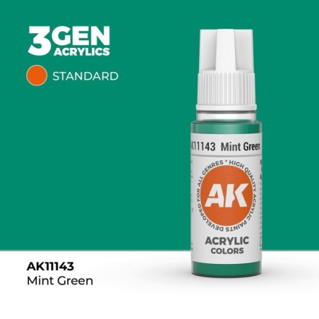 AK - Peinture 3gen : Mint Green - 17 ml