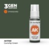 AK - Peinture 3gen : Gunship Green - 17 ml
