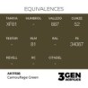  AK - Peinture 3gen : Camouflage Green - 17 ml