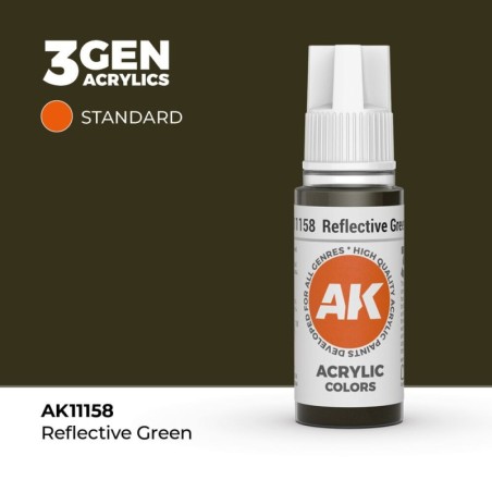 AK - Peinture 3gen : Reflective Green - 17 ml