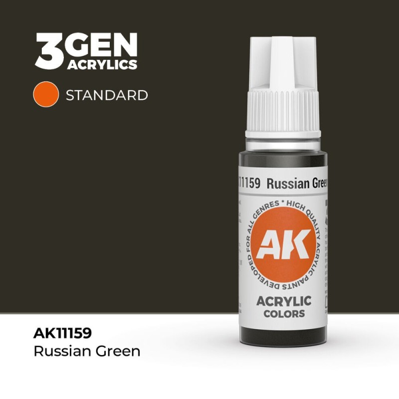 AK - Peinture 3gen : Russian Green - 17 ml