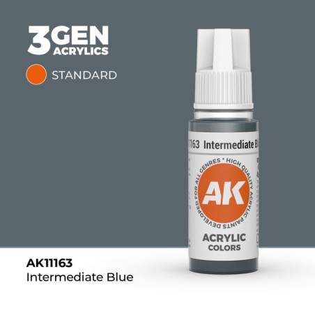 AK - Peinture 3gen : Intermediate Blue - 17 ml