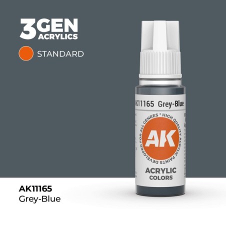 AK - Peinture 3gen : Grey - Blue - 17 ml