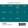  AK - Peinture 3gen : Aquatic Turquoise - 17 ml