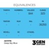  AK - Peinture 3gen : Deep Sky Blue - 17 ml
