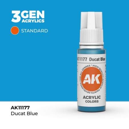 AK - Peinture 3gen : Ducat Blue - 17 ml
