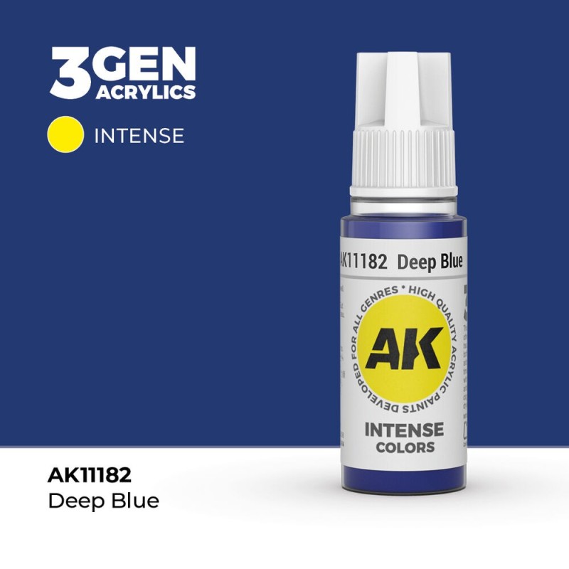 AK - Peinture 3gen : Deep Blue - 17 ml