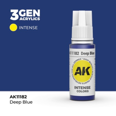 AK - Peinture 3gen : Deep Blue - 17 ml