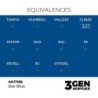  AK - Peinture 3gen : Star Blue - 17 ml