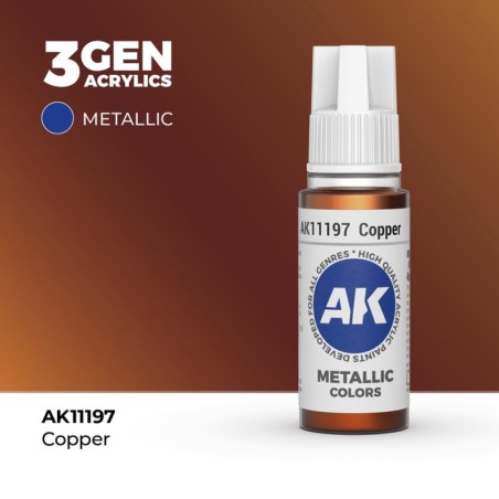 AK - Peinture 3gen : Copper - 17 ml