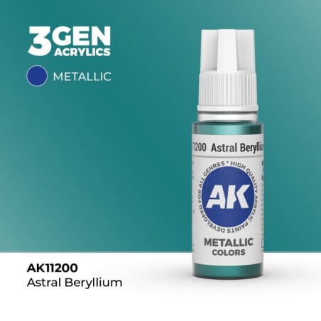 AK - Peinture 3gen : Astral Beryllium - 17 ml