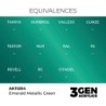  AK - Peinture 3gen : Emerald Metallic Green - 17 ml