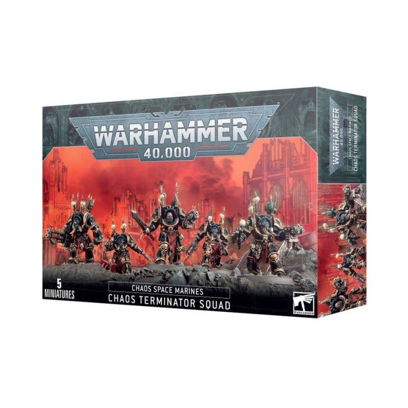 Escouade de Terminators du Chaos - Warhammer 40k