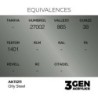  AK - Peinture 3gen : Oily Steel - 17 ml