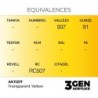  AK - Peinture 3gen : Clear Yellow - 17 ml