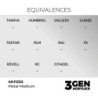  AK - Peinture 3gen : Metal Medium - 17 ml