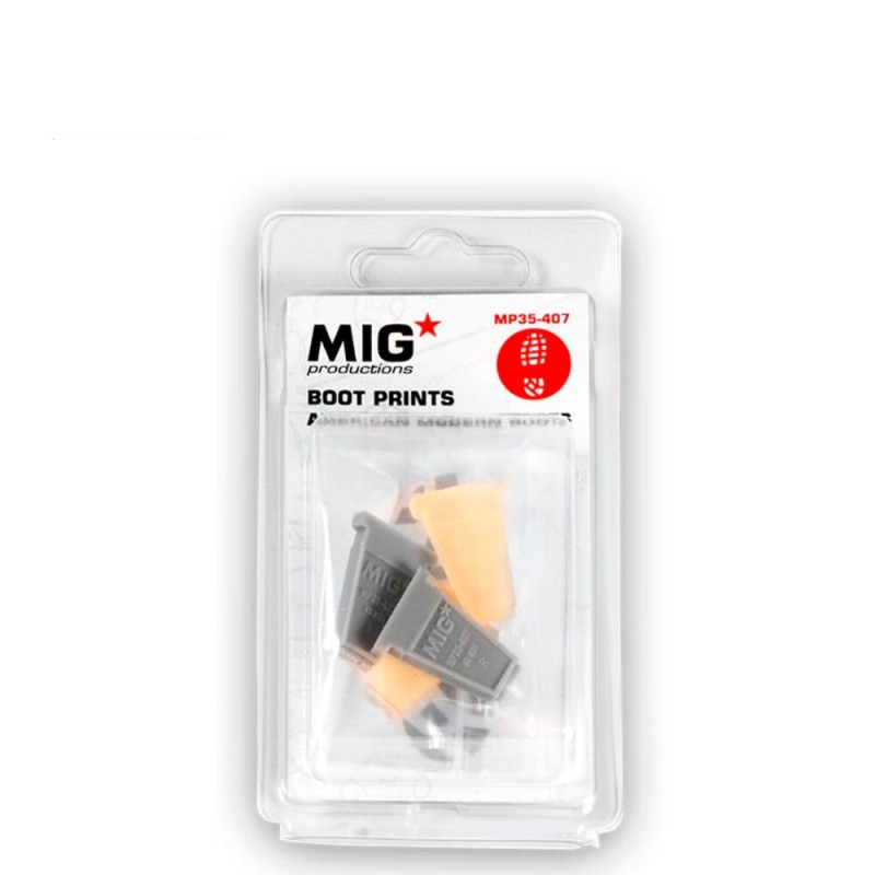 AK - Kit de modélisme : Boot Prints American Modern Boots