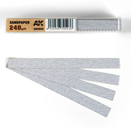 AK - Outil : Dry Sandpaper 240 grit x 50 units