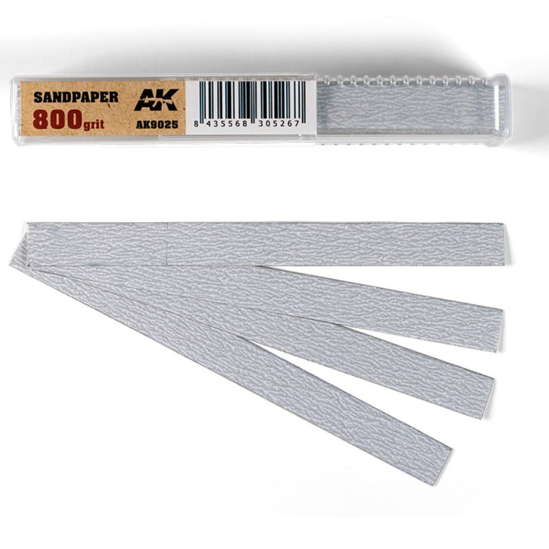AK - Outil : Dry Sandpaper 800 grit x 50 units
