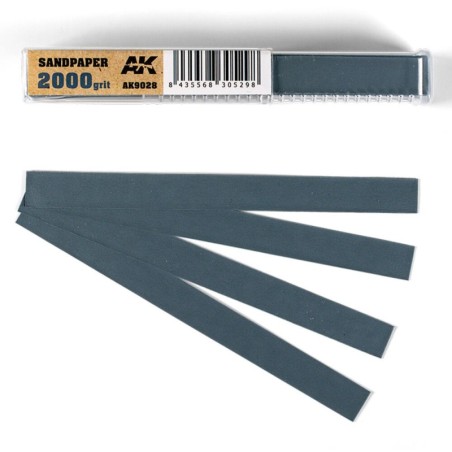 AK - Outil : Wet Sandpaper 2000 grit x 50 units