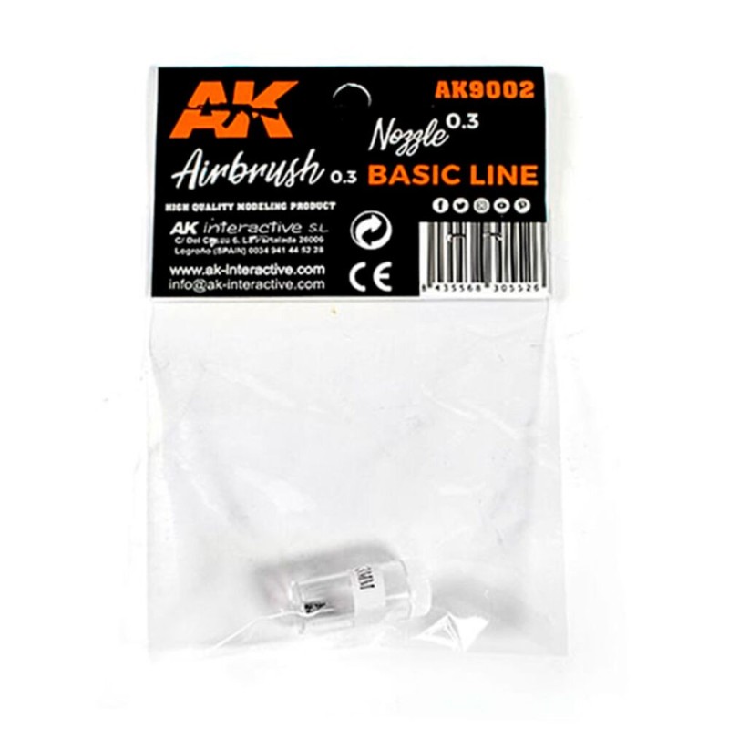 AK - Outil : 0.3 Nozzle (Airbrush Basic Line 0.3)