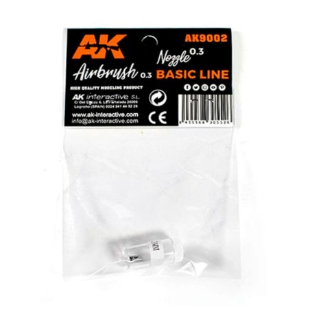 AK - Outil : 0.3 Nozzle (Airbrush Basic Line 0.3)