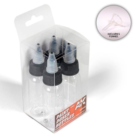 AK - Paint Doser Bottles 4x30 ml