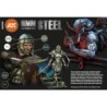  AK - Set de peintures 3gen : Non Metallic Metal: Steel
