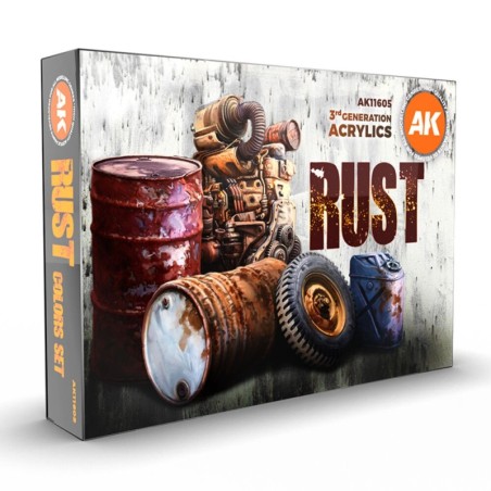AK - Set de peintures 3gen : Rust