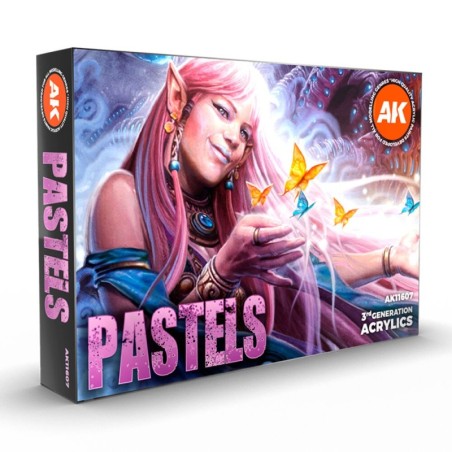 AK - Set de peintures 3gen : Pastels Colors