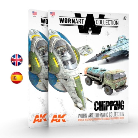 AK - Livre : Worn Art Collection 02Chipping - English