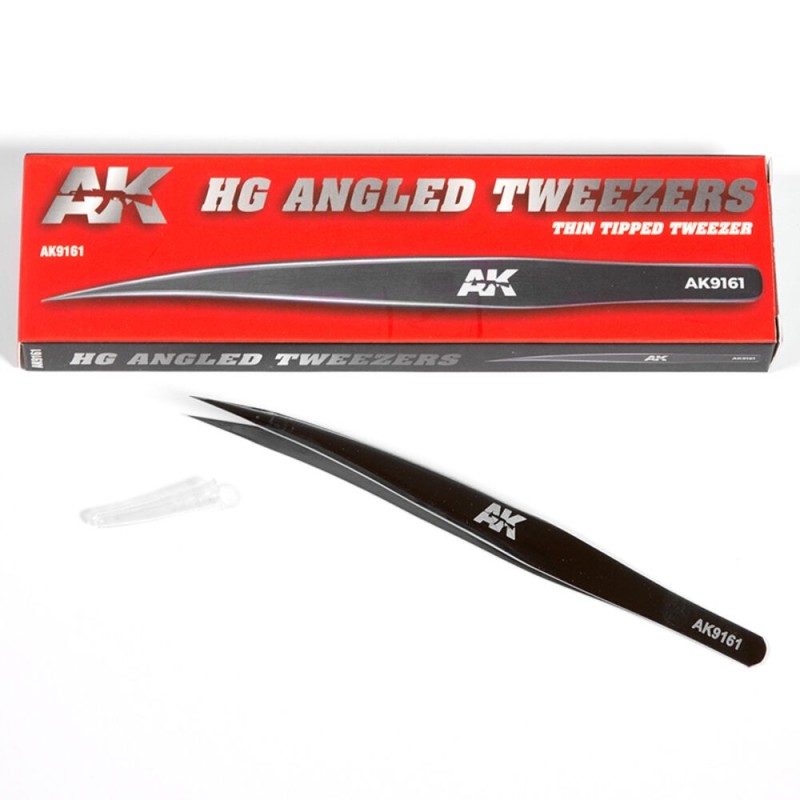 AK - Outil : Hg Angled Tweezers 01 (Thin Tipped)