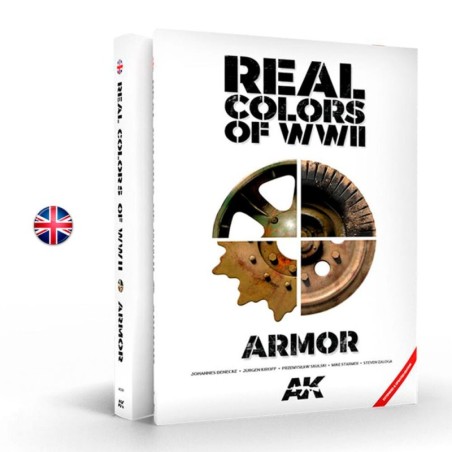 AK - Livre : Real Colors OF WWII Armor New 2nd Extended Update Version - English