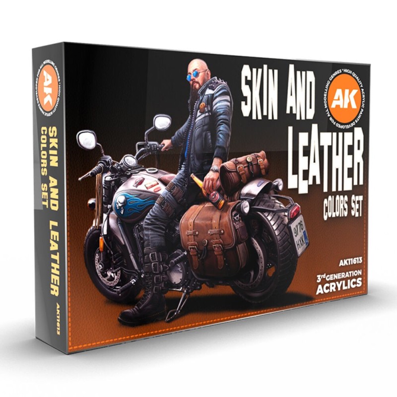 AK - Set de peintures 3gen : Skin And Leather Colors