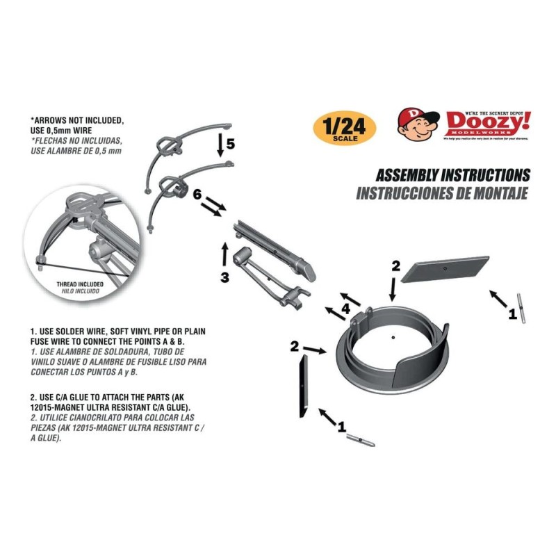  AK - Universal Steel Drum Hatch With Crossbow Mount / Ballesta Post Apocalíptica Con Montura De Tambor